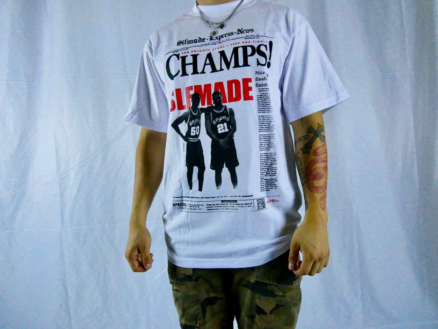 Spurs Champs Tee