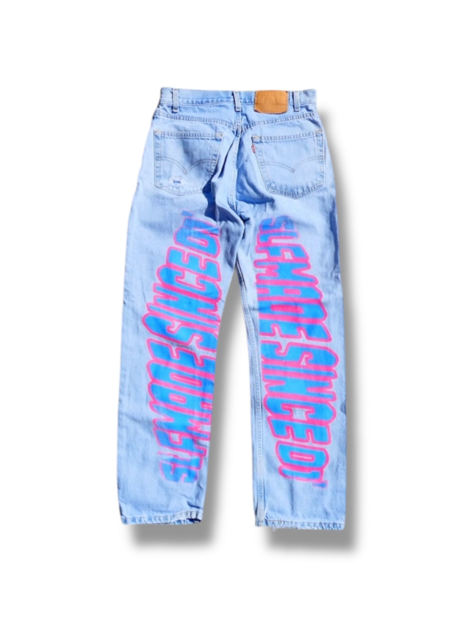 1 of 1 Vintage Levi Denim Jeans 33x30