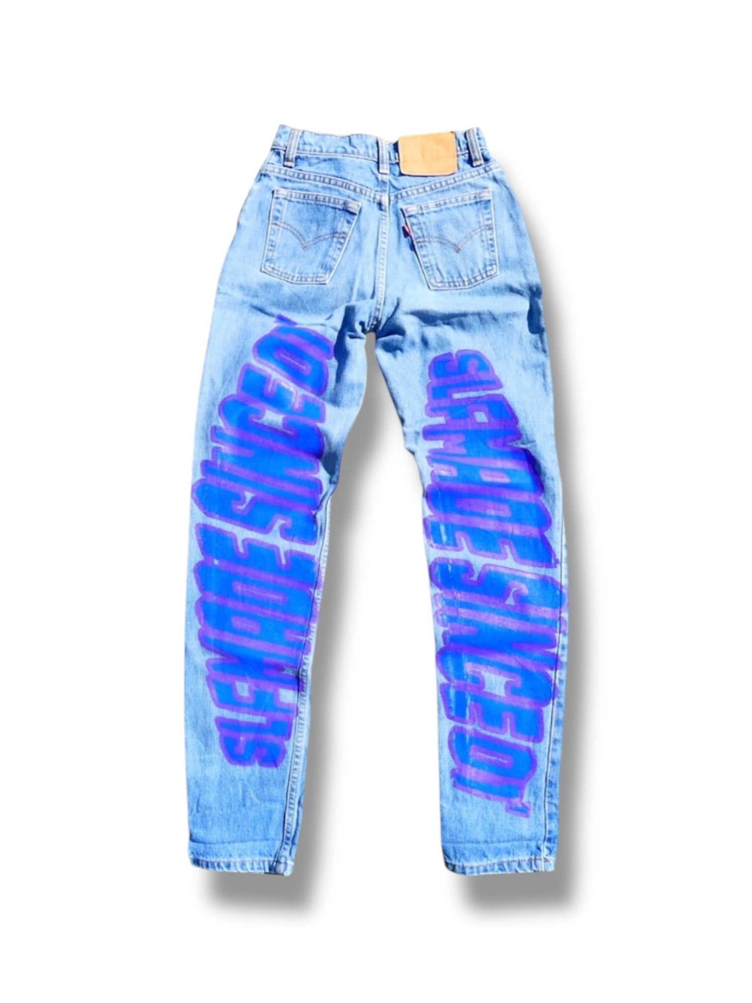 1 of 1 Vintage Levi Denim Jeans 25x30