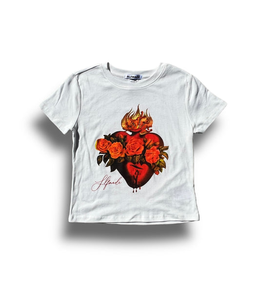 Sacred Heart Women's Baby Tee