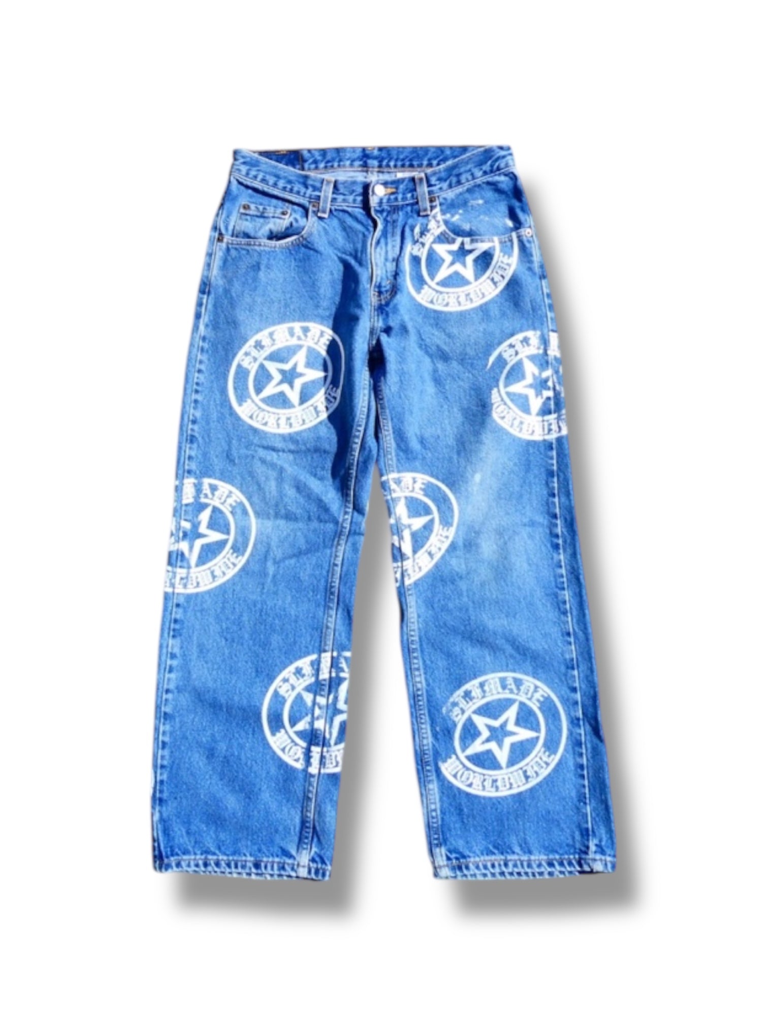 1 of 1 Vintage Levi Denim Jeans 32x27