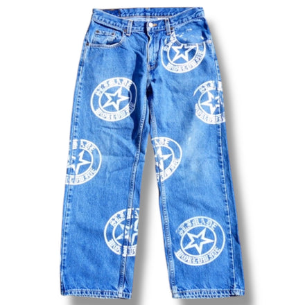 1 of 1 Vintage Levi Denim Jeans 32x27