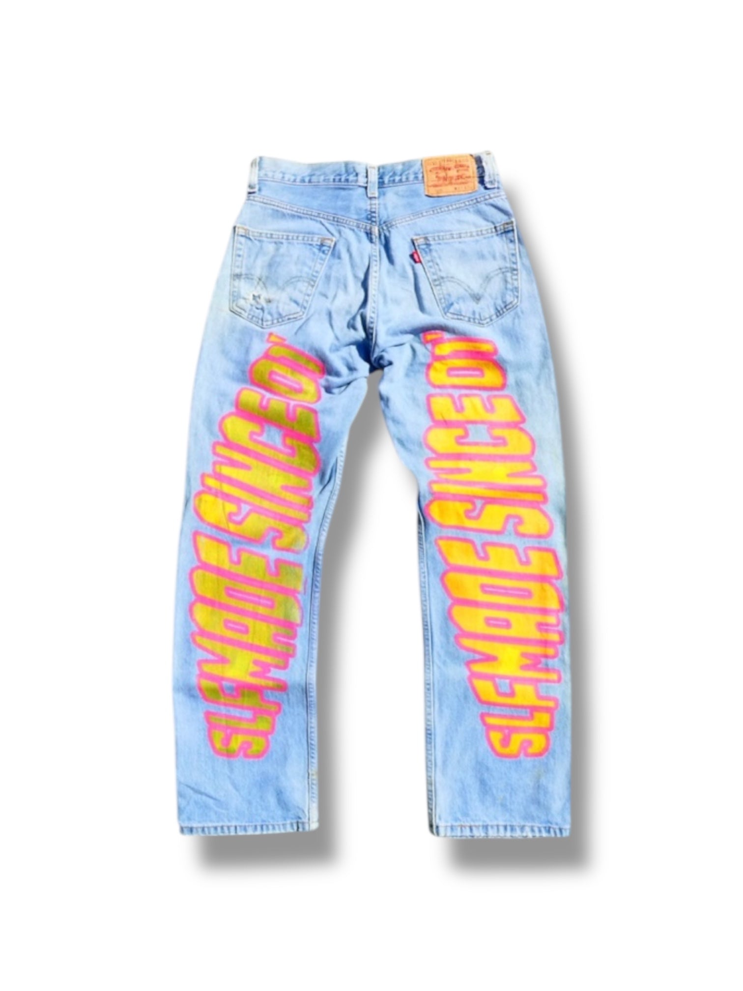 1 of 1 Vintage Levi Denim Jeans 30x30