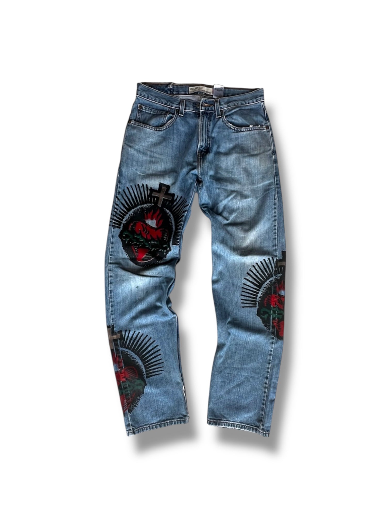 1 of 1 Sacred Heart Jeans 31x30