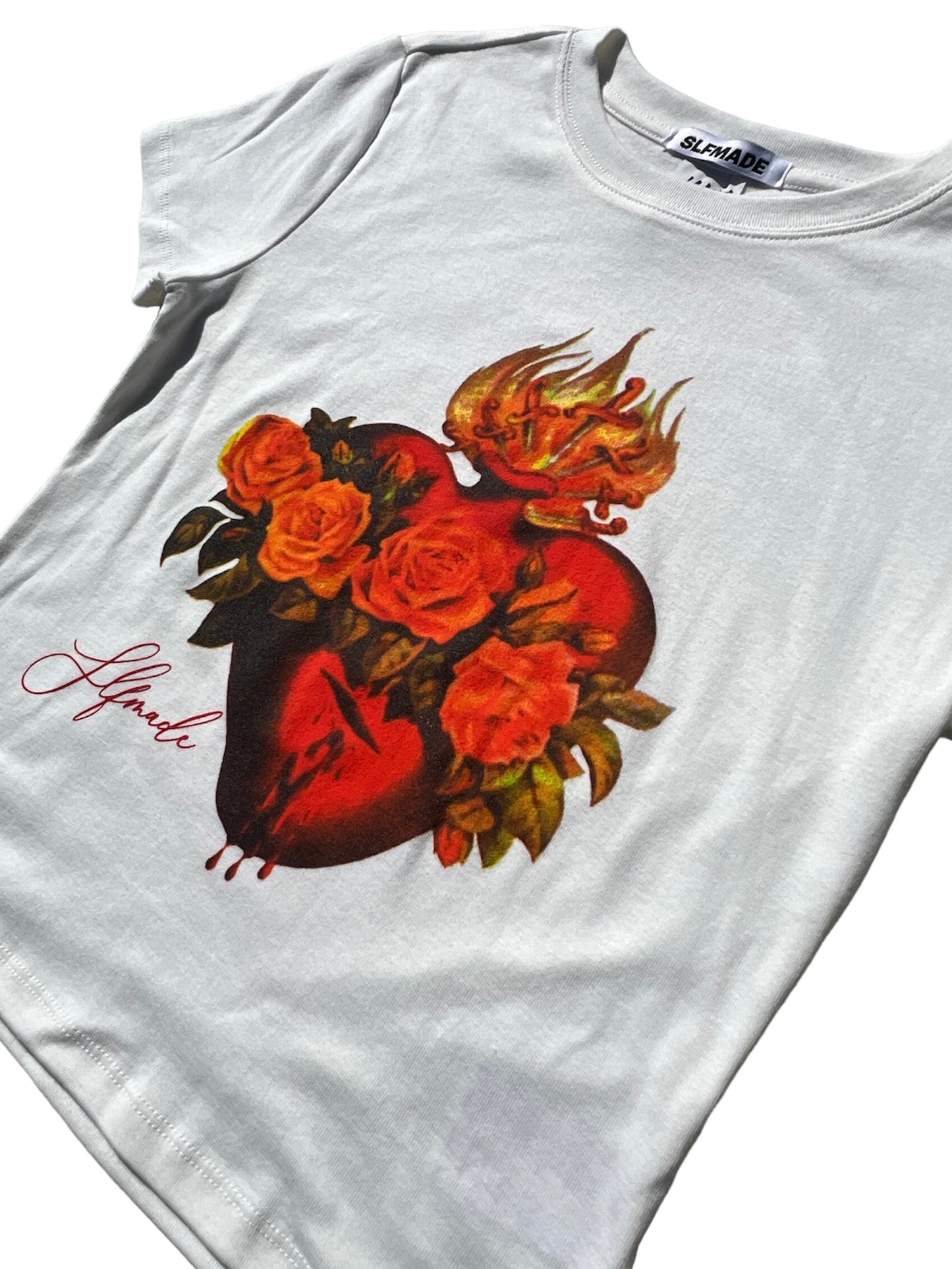 Sacred Heart Women's Baby Tee