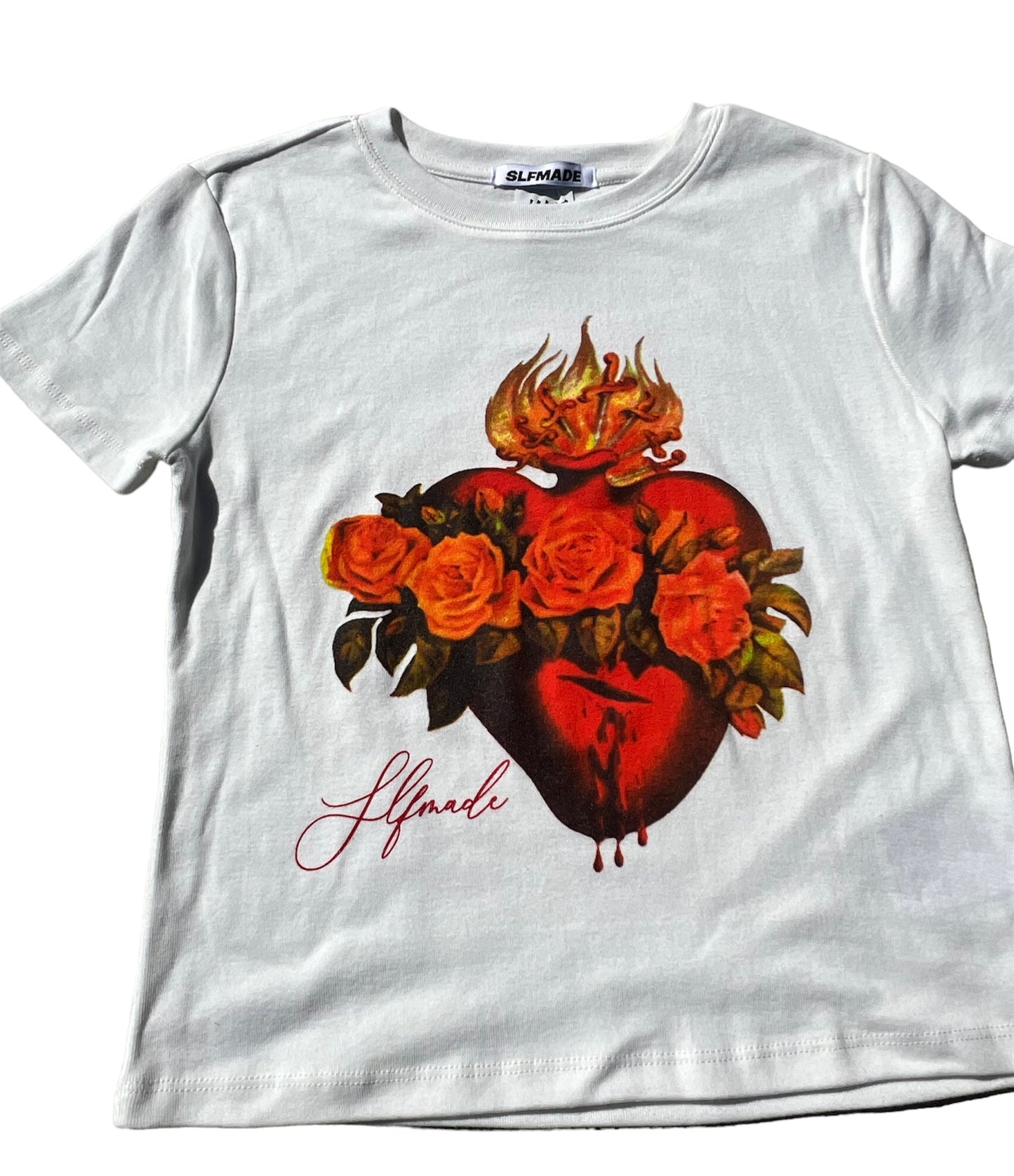 Sacred Heart Women's Baby Tee