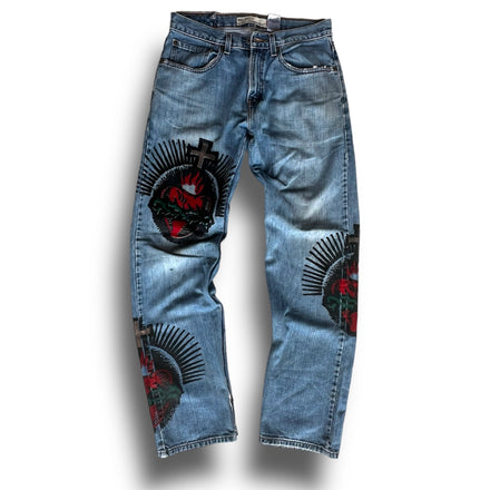 1 of 1 Sacred Heart Jeans 31x30