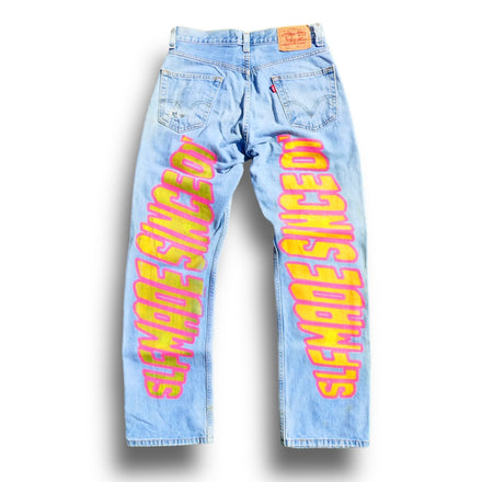 1 of 1 Vintage Levi Denim Jeans 30x30
