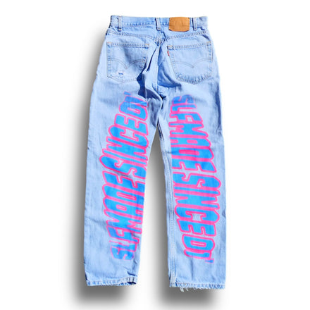 1 of 1 Vintage Levi Denim Jeans 33x30